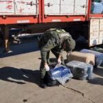 más de seis toneladas iban embolsadas en un camión