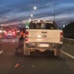 un policía fue arrastrado por un conductor que evitó un control de alcoholemia y se salvó de milagro