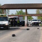 Murieron una mujer y su hija tras chocar con la columna de un limitador de altura en Olavarría